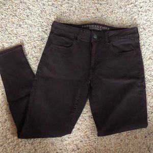 american eagle plum jeans